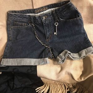 St John’s Bay Jean Shorts Decorated by S Boose